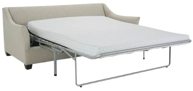 Rowe® Customizable Moreau 85” Bench Cushion Queen Serenity Sleeper Sofa-4