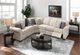 England Furniture 3-Piece Scholar Ecru L-Shape Sectional-0