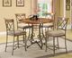Powell® Hamilton 5-Piece Bronze/Medium Cherry Round Gathering Table Set-1