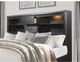 Global Furniture USA Jordyn Gray King Bookcase Bed-2