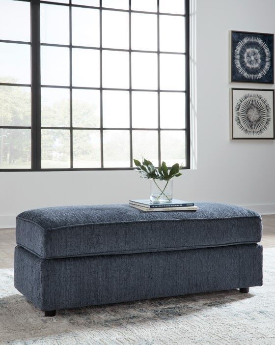 Signature Design by Ashley® Albar Place Cobalt Oversized Accent Ottoman-3