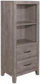 Homelegance® Woodrow 4-Piece Gray Twin Bookcase Bed-4