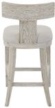 Uttermost® Idris White/Whitewash Counter Stool-4