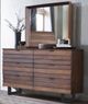 American Wholesale Furniture Urban 3-Piece Brown Queen Bedroom Set-2