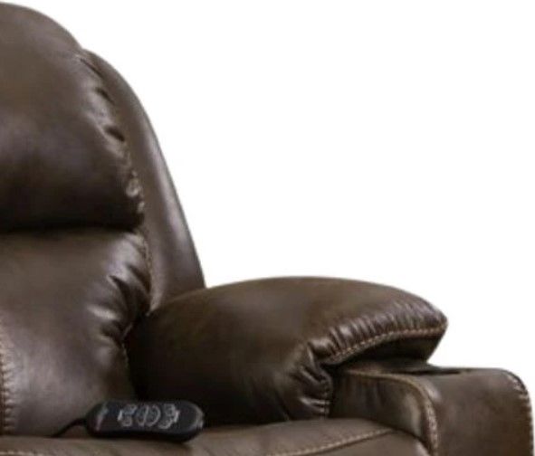 HomeStretch Starship Walnut Home Theater Power Recliner-2
