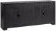 Classic Home Bristol Onyx Haze 4-Door Cabinet-4
