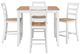 Signature Design by Ashley® Gesthaven 5-Piece Natural/White Counter Height Dining Table Set-1