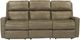 Flexsteel® Customizable Catalina Leather Power Reclining Sofa with Power Headrests-4