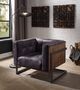 ACME Furniture Sagat Antique Ebony/Rustic Oak Accent Chair-1