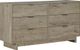 Signature Design by Ashley® Oliah 2-Piece Natural Full Panel Platform Bed Set-2