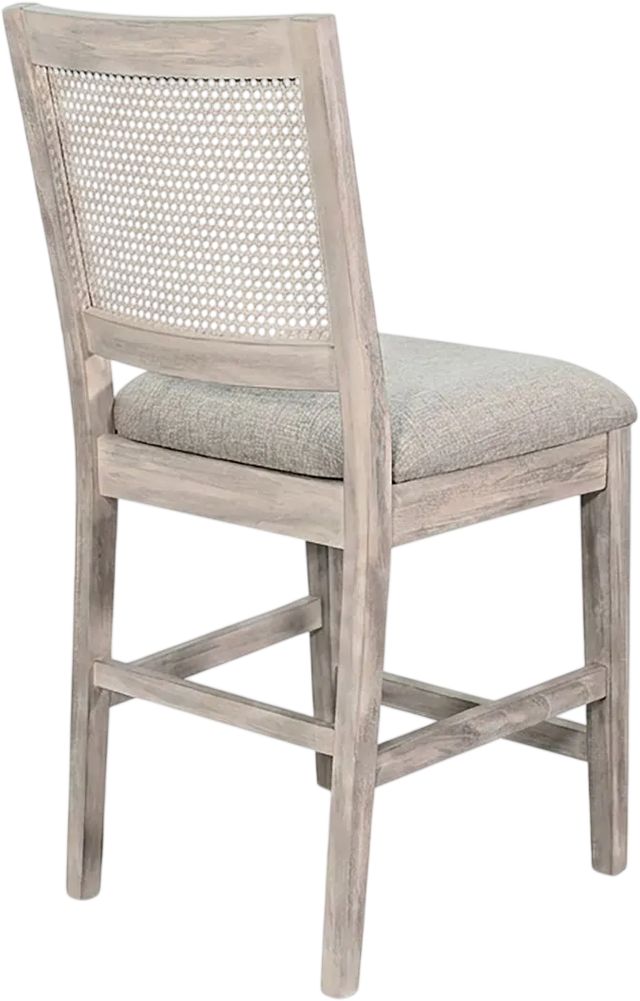 Sunny Designs™ NaturalWheat Cane Back Counter Stool-3