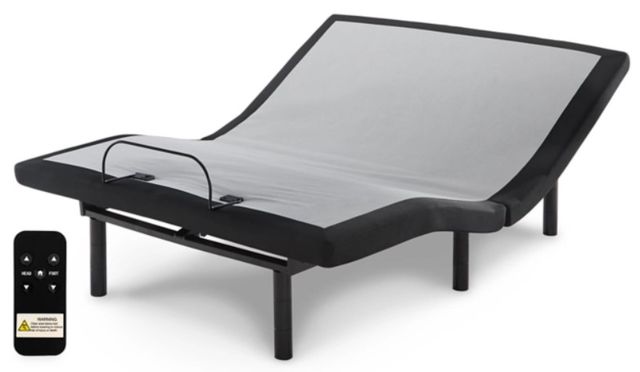 Sierra Sleep® By Ashley® Augusta 2-Piece 12" Euro Top and Good Adjustable Base King Mattress Set-0