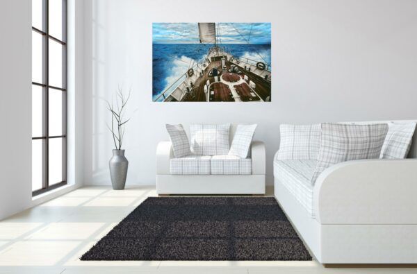 Classy Art Style 11 Tempered Glass plus Foil Wall Art-2