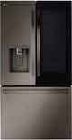 LG 27 Cu. Ft. Black Stainless Steel Smart InstaView® Counter Depth French Door Refrigerator -0