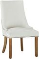 Forty West Designs Brooke Washable White Dining Side Chair-0