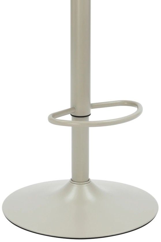 Armen Living Brock 4-Piece Ivory/Oak/Vintage Taupe Barstool Set-4