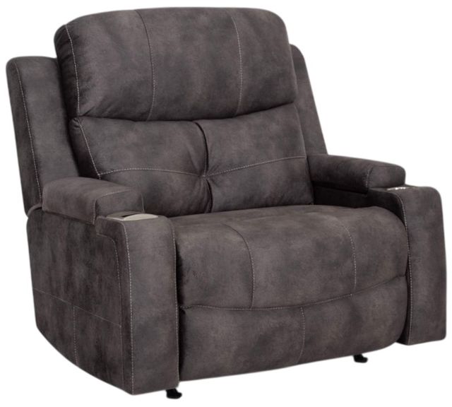 Franklin™ Arlington Monroe Ebony Chair and a Half Power Recliner-0