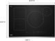 Whirlpool® 30" Stainless Steel Flex Element Sensor Induction Cooktop -3