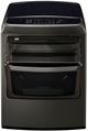 LG 7.3 Cu. Ft. Black Stainless Steel Front Load Electric Dryer-3
