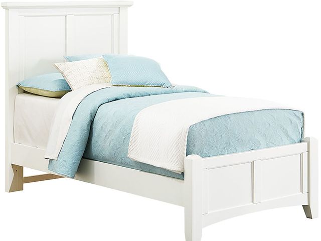 Vaughan-Bassett Bonanza White Full Mansion Bed