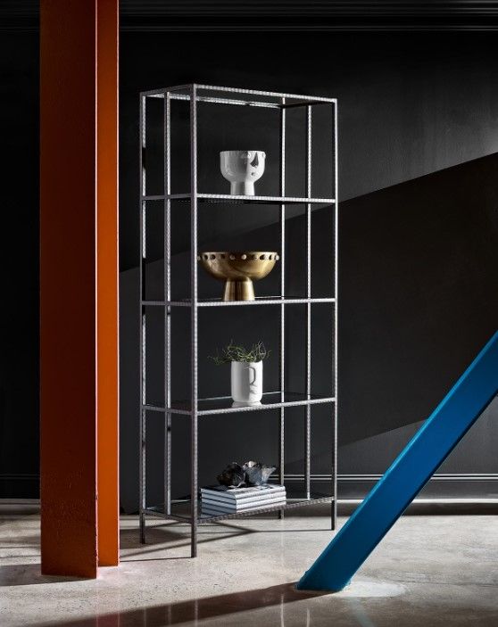 Universal Explore Home™ Industrial Oil Rubbed Bronze Etagere-1