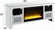 ACME Furniture Noralie Mirrored TV Stand with Fireplace-2