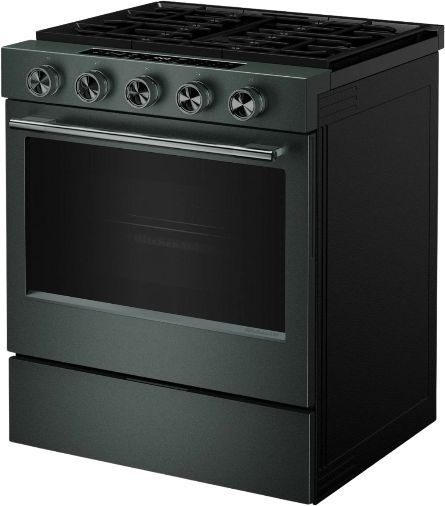 KitchenAid® 30" Juniper Smart Slide-in Gas Range with Convection Cooking Modes and 2-in-1 Burner-4