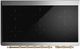 Ilve® Majestic III 48" Graphite Matte Pro Style Induction Range with Triple Glass Door and Brass Trim-2