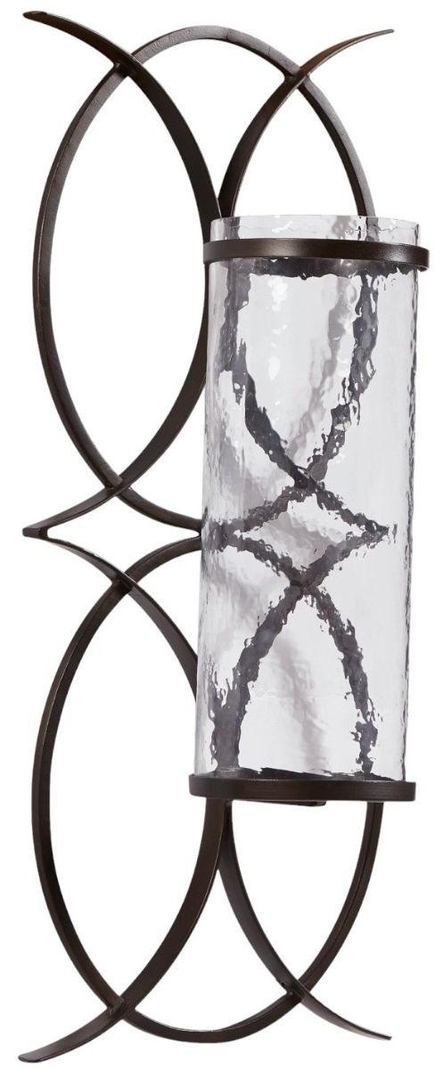 Signature Design by Ashley® Bryndis Black Wall Sconce-1