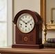 Howard Miller® Barrister Mahogany Mantel Clock-1