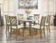 ACME Furniture Karsen 2-Piece Beige/Rustic Oak Finish Side Chair Set-1