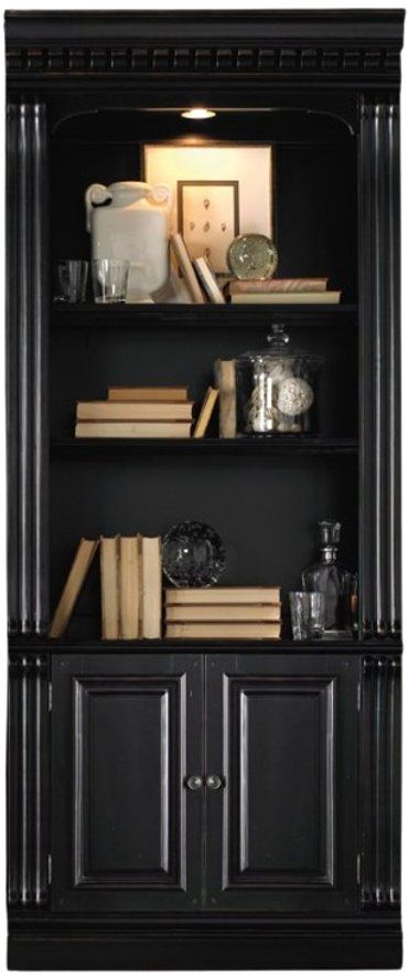 Hooker® Furniture Telluride Black Bunching Bookcase