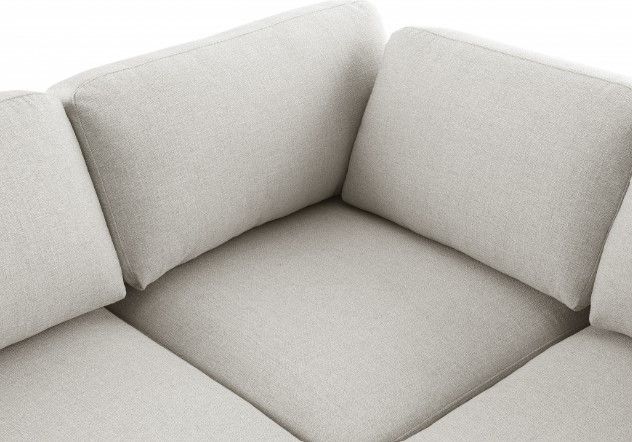 Meridian Furniture Beckham 6-Piece Beige Modular Sectional Sofa Set-3