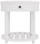 Riverside Furniture Rosalie White Caps Round End Table-1