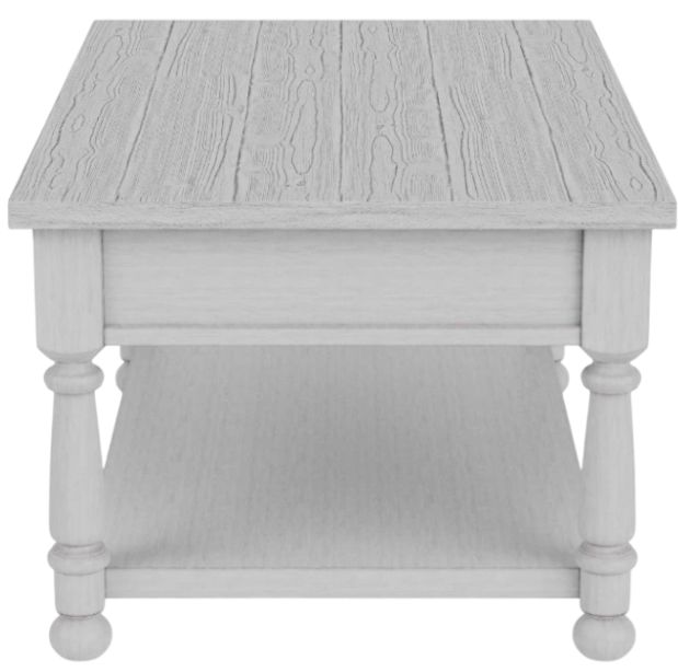 Riverside Furniture Winston Aged Cotton Rectangular Cocktail Table-3
