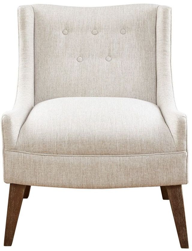 Olliix by Madison Park Cream Malabar Accent Chair-0