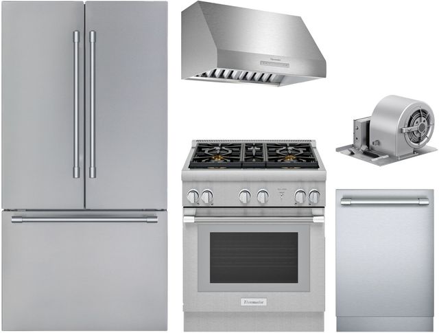 Thermador® 5 Piece Stainless Steel Kitchen Package -0