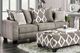 Furniture of America® Basie Gray Sofa-0