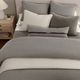 HiEnd Accents 3-Piece Taupe Chenille King Duvet Cover Set-1