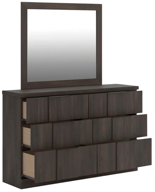 Signature Design by Ashley® Shaehartin Dark Brown Dresser and Mirror-4
