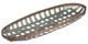 A & B Home Southern Living Copper/Silver Snowshoe Wall Art-0
