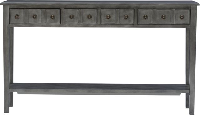 Powell® Sadie Antique Gray Console Table-2