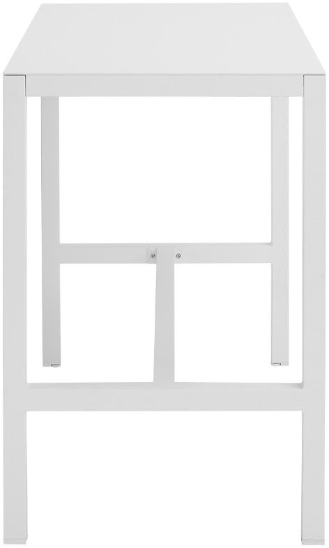 Linon Alora White Aluminum Dining Table-3