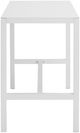 Linon Alora White Aluminum Dining Table-3