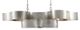 Currey & Company Grand Lotus Contemporary Silver Leaf Oval Chandelier-0