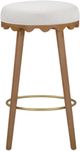 TOV Furniture Oodle Cream/Light Walnut Bar Stool-3