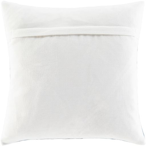 Surya Balliano Aqua 18"x18" Toss Pillow with Down Insert-2