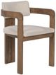 Classic Home Labelle Tan Oak Dining Arm chair-0