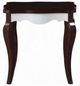 ACME Furniture Mathias Walnut End Table with White Accents-1