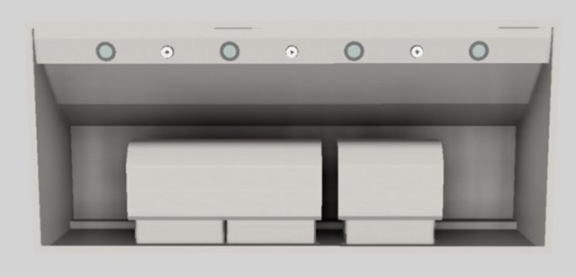 Vent-A-Hood® 54" Stainless Steel Wall Mounted Range Hood-3